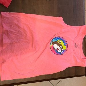 Comfortable long shirt to sleep in, size small, pink